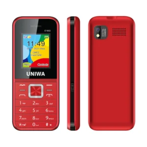 UNIWA E1802 OEM 2G Itel Standard 25BI Battery Dual SIM Card Long Standby New Keypad Mobile Phone with Torch