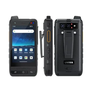 UNIWA F400 Rugged Smartphone 4 Inch IPS Touch Screen 4G Global Network 4350mAh PDA POC Radio Smart Walkie Talkie Support NFC