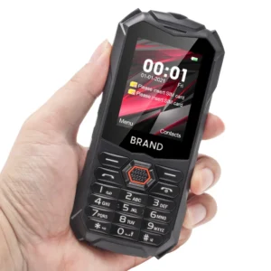 UNIWA XP27 Feature Phone 2.4 Inch Rugged Long Standby IP68 Waterproof Dual Sim Card with Keypad Cellular GSM