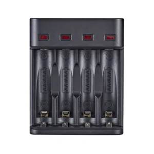 USB Adapter Charger 4 Slots for Rechargeable Ni-MH Battery Factory Direct 1.2V Batteries Charger AA