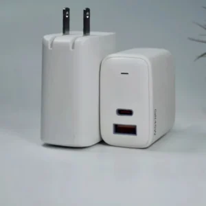 USB Quick Charger 3.0 Type C Fast Wall Charger PD60W Safety Certified 65W Output Power OTP/OVP PC Fireproof Fast Charging