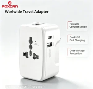 USB Type-C Travel Adapter Charger Universal Plug for Laptop