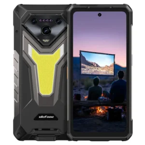 Ulefone Armor 34 Pro+ Projector Rugged Phone 6.95inch Android 15 Smartphone MTk Dimensity 7400X 5G Mobile Phone