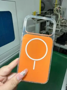 Ultra Slim Hard Clear PC Transparent Magnetic Case for iPhone 16 Pro Max Plus 16E Plain Wireless Charging Mobile Phone Cover