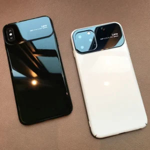 Ultra thin Mirror Protection Lens Shockproof Hard PC Phone Case for iPhone 12 Pro Max