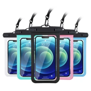 Underwater Cellphone Cover Pouch Waterproof Mobile Phone Bag For Water Sports