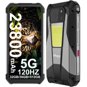 Unihertz Tank 3 Pro 8849 Rugged Phones 5G with 100 Lumens Projector 32 36GB 512GB 23800mAh Waterproof 200MP Smartphones