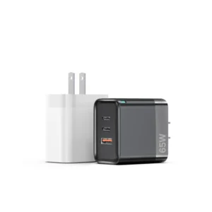 Universal Chargers Adapter USB A Type 2 C GaN65W Mobile Cell Phone Power Supply Fast Charger