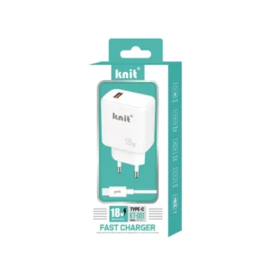 Universal Mobile Phone Quick Charge Wall Adapter for EU Plug Type C Data Cable USB Fast Charger 18W PD