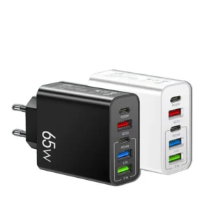 Universal Multi Function 3.1A Fast Charging 65W Mobile Phone Charger Type C PD USB Power Supply Adapter US EU UK Plug