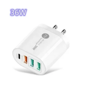 Universal Travel Adapter Power Adapter Usb Wall Charger US 4 Usb Port Mobile Phone Charger Type C Adapter