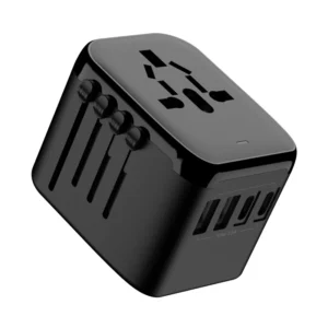 Universal Travel Charger Plug Adapter with USB and Type C