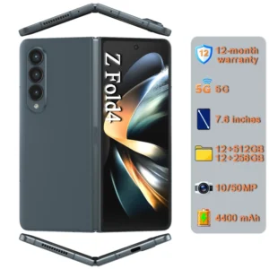 Unlocked 100% Original Mobile Phones Z Fold4 256GB [50MP Camera] [7.6 Inches] Foldable 5G Smartphone Z Fold4 Quality