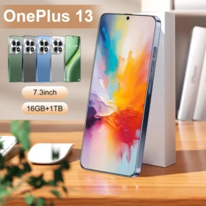 Unlocked 4G 5G Smartphone One Plus13 7.3 Inch Deca Core Mobile Phones Android Cellphone