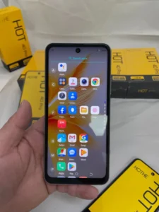 Unlocked 4G Smart Phone Hot40pro Dual Sim 4GB+64GB Big Screen Android Cell Phone