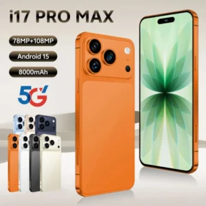 Unlocked Global Version Mobile Phone I17 17pro 17promax Deca-Core 1TB Long-Lasting Battery 5G Smartphone