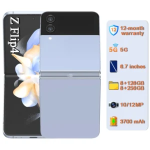 Unlocked Original Mobile Phones Z Flip4 128GB 256GB 12MP Camera 6.7 Inches Foldable 5G Smartphone