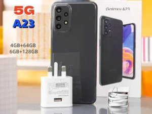 Unlocked Re Newed Original for A23 4G LTE Android Smartphone 6.6″ 5000mAh Big Battery 90Hz Display French Spanish English