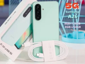 Unlocked Re Newed Original for A26 5G LTE Android Smartphone 108MP Camera 120Hz AMOLED 45W Fast Charge Spanish French