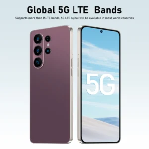 Unlocked S26 Ultra Deca Core 7″+ LED 4K 120Hz 16GB+1TB 5G LTE CDMA Smartphone 108MP 48MP Camera 7000mAh Battery French