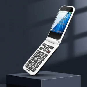 Unlocked SIM Flip Phone with 4G LTE Supports Multiple Languages Including English Spanish French German