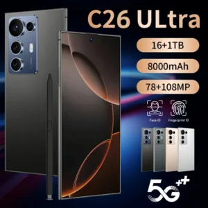 Unlocked Smart Phones C26 Ultra Rugged Phone Android Smartphone 5G