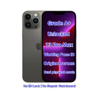 Unlocked iPhone 13 Pro Max Graphite 512GB Original Smartphone High Quality Mobile Phone Global Unlocked Bulk