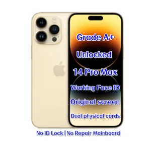 Used 14 Pro Max Gold 1TB 5G Global Version Smartphone Bulk