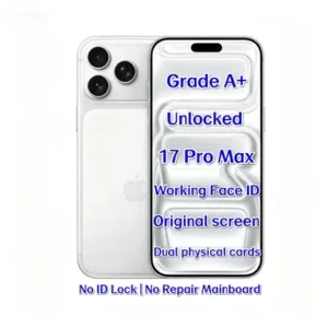 Used for 17 Pro Max 512GB Silver Unlocked 12GB RAM A19 Pro 5G Face ID Factory Supplier Bulk Order