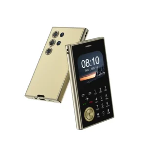 V8 Dual SIM Fashionable Button Mini Mobile Phone 2G GSM Speed Dial Magic Voice Portable Feature Cellular Phones 3.5mm Port