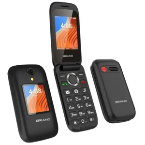 VOLTE 4G Flip Phone With Dual Screen China Mobile Phone Spreadtrum Chipset 1000mAh Battery