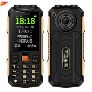 Waterproof Shockproof Mini Elder Phone 4800mAh Battery Unlock Pocket Cellphone 2.4 Inch Dual SIM 2G Mobile Phones
