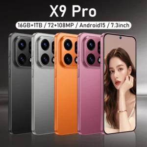 X9pro 5G Smartphone 16GB+1TB Dual SIM 108MP Camera 8000mAh Mobile Phones Professional Telephone Affaires Bulk