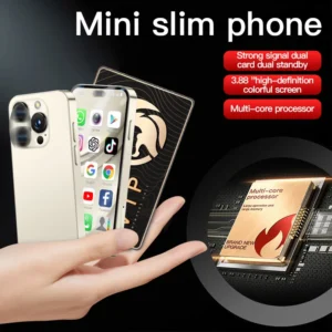 XS19 Pro Small Size 3.88inch Android Phone 4GB+64GB Quad Core Global 4G CDMA Network Android 12.0 French Gift Phone