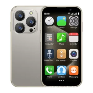 Xs18 Cross Border 3.0inch Mini Smartphone 2+16 HD Screen Android 4G LTE Cellular English Used for Foreign Trade Student Phone