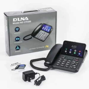 ZT9300 5 Inch Android Desktop Phone With 4G WiFi Dual SIM VoLTE HD Calling And Video Calling Ideal For Office Or Home