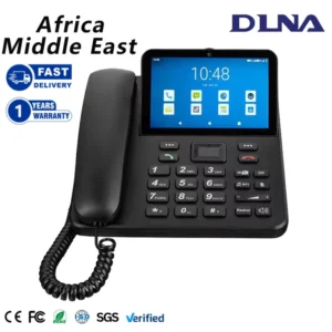 ZT9300 5″ Touch Screen Smart Desktop Phone Android System WiFi 4G Video Telephone For Business Office Home Use